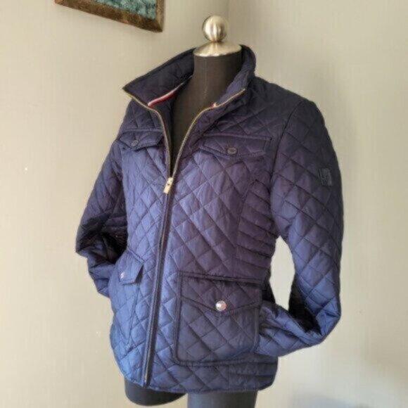 Tommy Hilfiger Quilted Jacket NWT Women's Sz Small - Picture 4 of 13